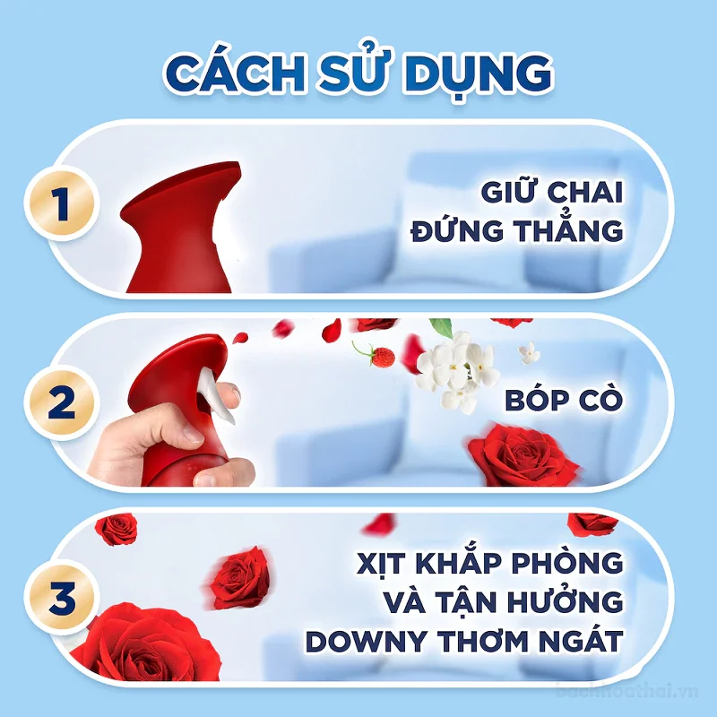 Xịt Phòng Khử Mùi AMBI PUR Hương Nước Hoa 275ml ảnh 9