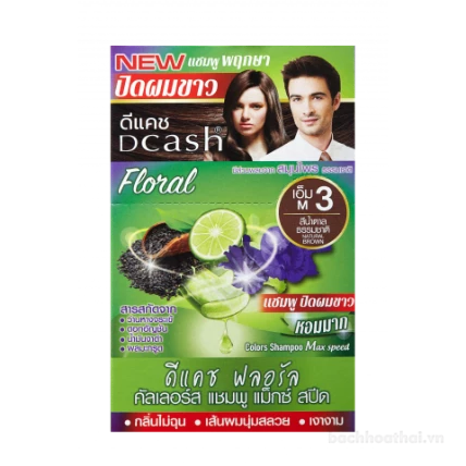 Dầu gội tạo màu tóc Dcash Floral Colors Max Speed ảnh 3