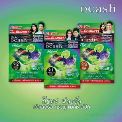 Dầu gội tạo màu tóc Dcash Floral Colors Max Speed ảnh 8