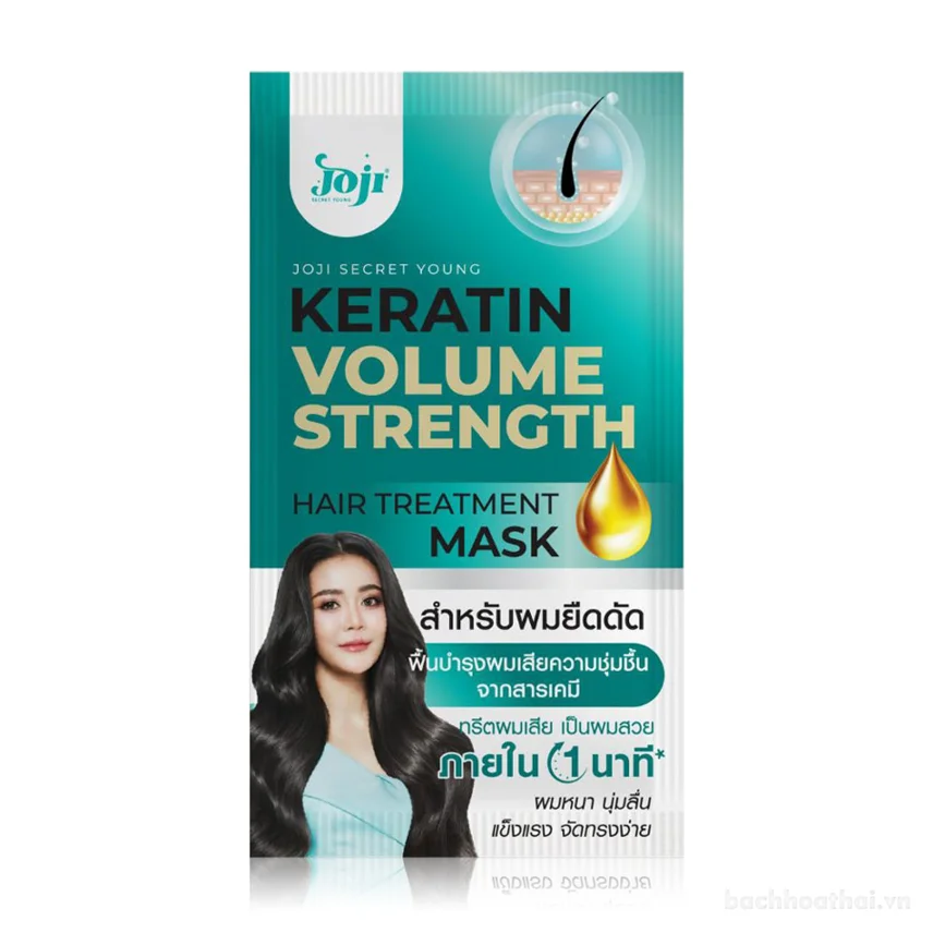 Kem ủ tóc Joji Secret Young Keratin Hair Treatment Mask 30g
 ảnh 10