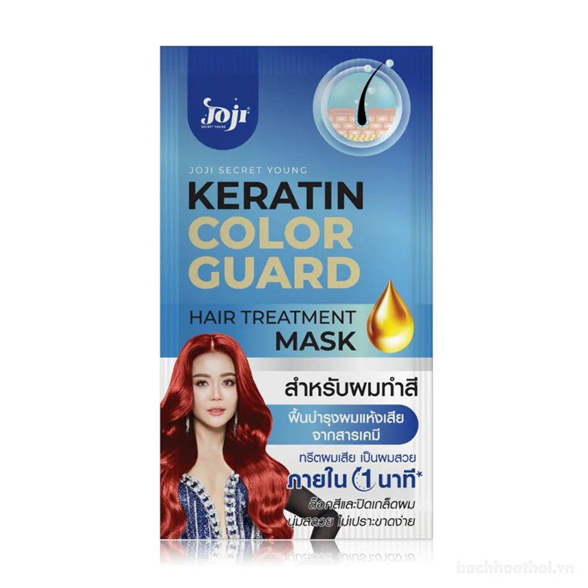 Kem ủ tóc Joji Secret Young Keratin Hair Treatment Mask 30g
 ảnh 11