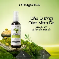 Dầu Oliu nguyên chất Milaganics Pure Olive Oil 100ml ảnh 7