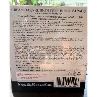 Mặt nạ dưỡng da CREAM DARA Retinol Deep in Serum pads 100gr ảnh 4