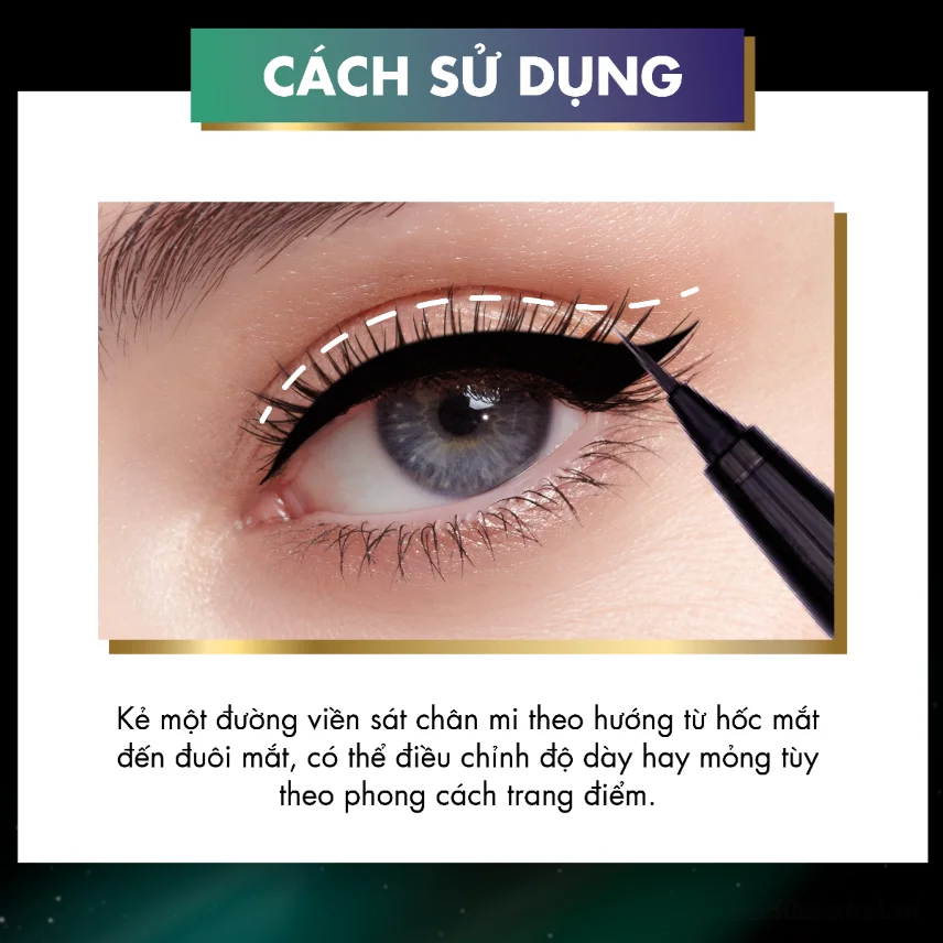 Kẻ Mắt Browit By NongChat Aurora Long Stay Eyeliner 0.5g chống nước lâu trôi  ảnh 3
