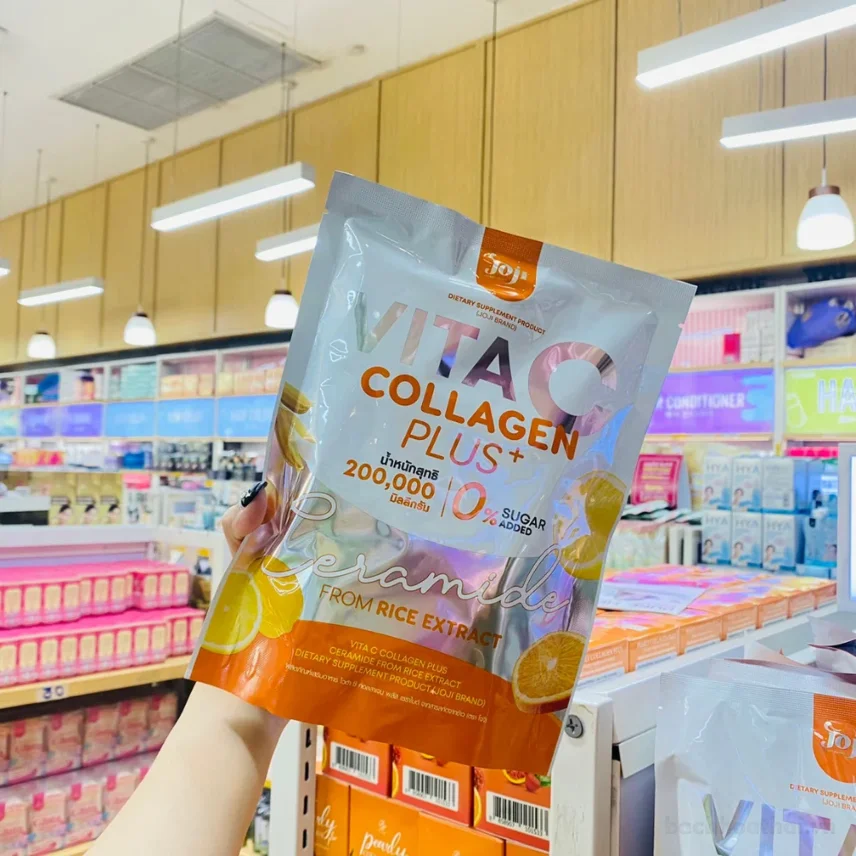 Collagen hòa tan Joji Vita C Collagen Plus 200.000mg 0% đường ảnh 8