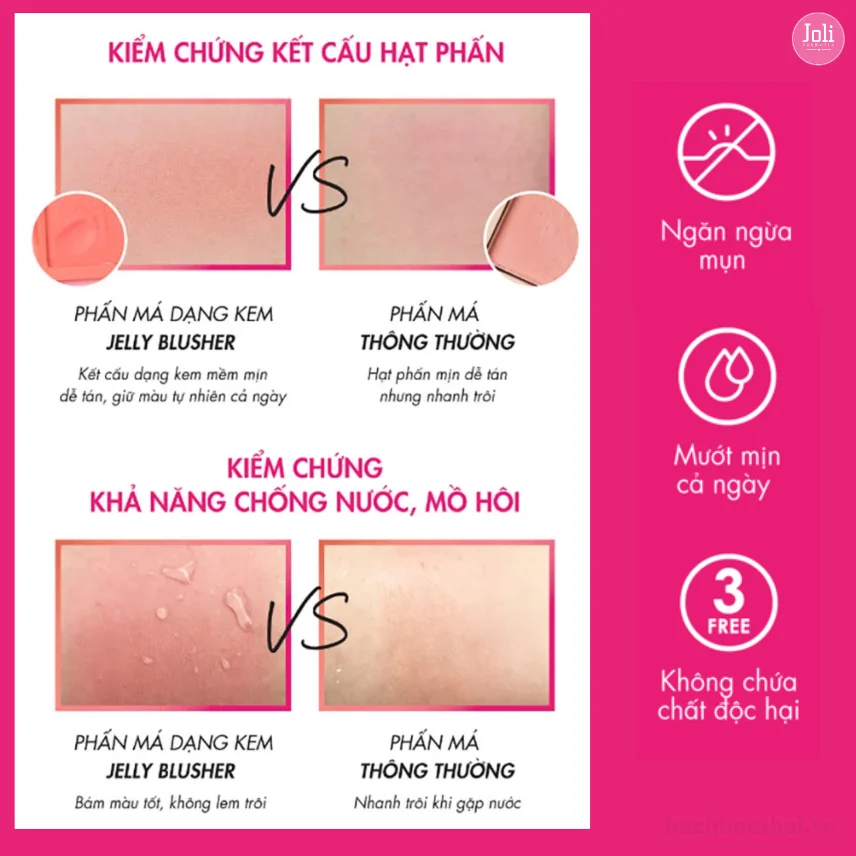 Phấn má hồng Cathy Doll SKIK FIT Jelly Blusher 6gr ảnh 8