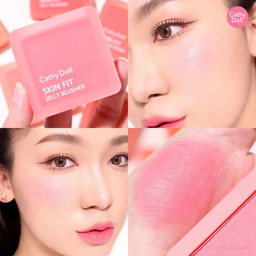 Phấn má hồng Cathy Doll SKIK FIT Jelly Blusher 6gr ảnh 12