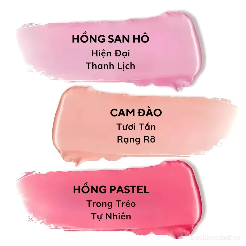 Phấn má hồng kem 3 in 1 Compliment makeup Blush ảnh 6
