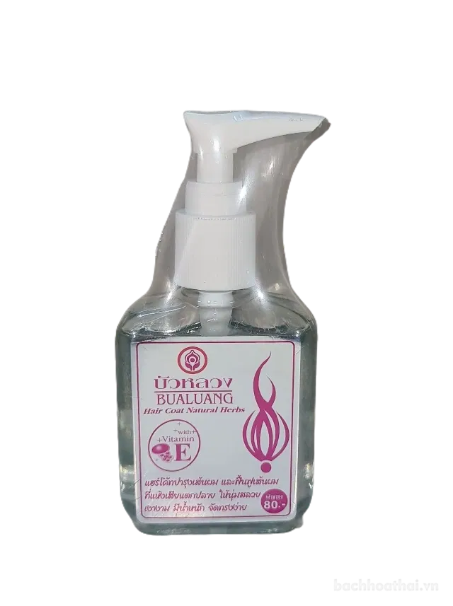 Dầu dưỡng tóc mềm mượt Bualuang Hair Coat Natural Herbs Thái Lan ảnh 17