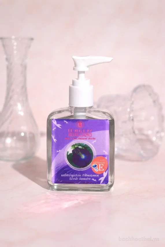 Dầu dưỡng tóc mềm mượt Bualuang Hair Coat Natural Herbs Thái Lan ảnh 19