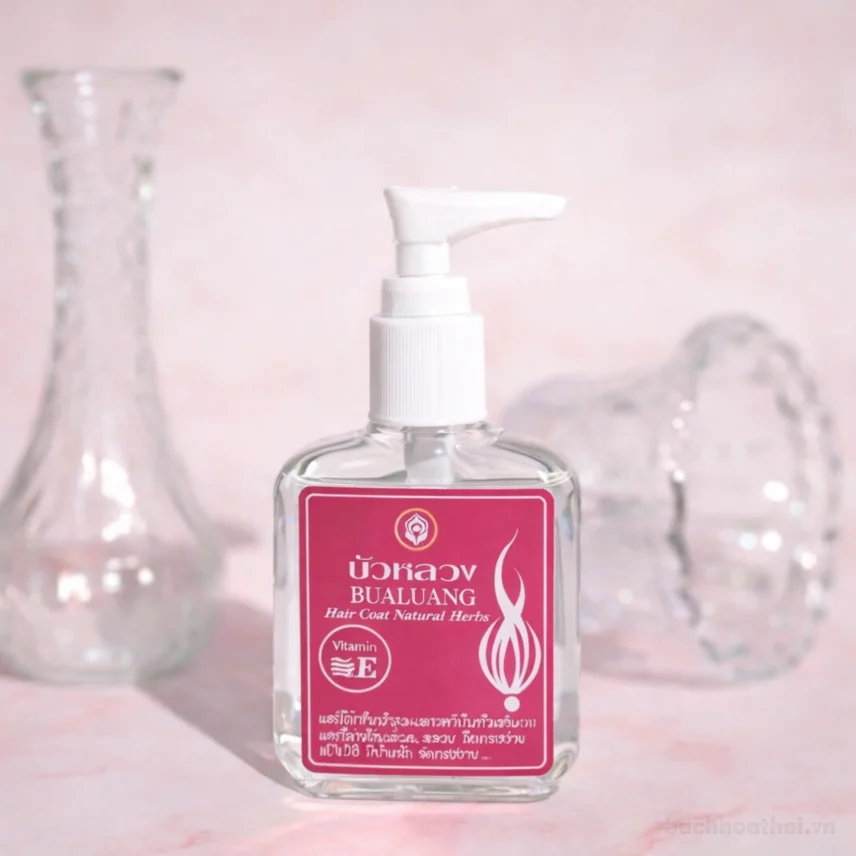 Dầu dưỡng tóc mềm mượt Bualuang Hair Coat Natural Herbs Thái Lan ảnh 20