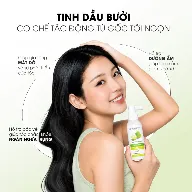 Xịt dưỡng tinh dầu vỏ bưởi MILAGANICS Serum giảm gãy rụng ảnh 8