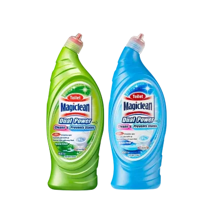 Dung dịch tẩy rửa bồn cầu sức mạnh kép KAO Magiclean Toilet Clean Plus+ Bleach Forest & Ocean 650ml ảnh 1