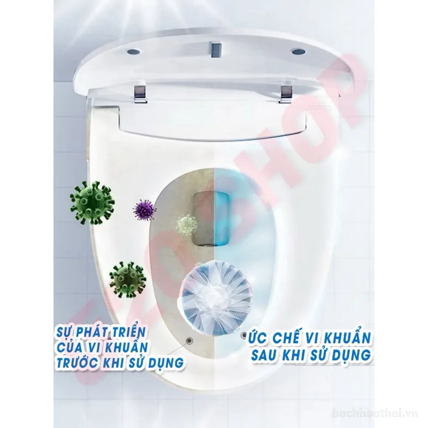 Viên thả bồn cầu BND Toilet Bowl Cleaner 100gr ảnh 8