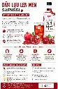 Nước uống lựu lên men giấm lựu Kwangya Collagen Vitamin C ảnh 7
