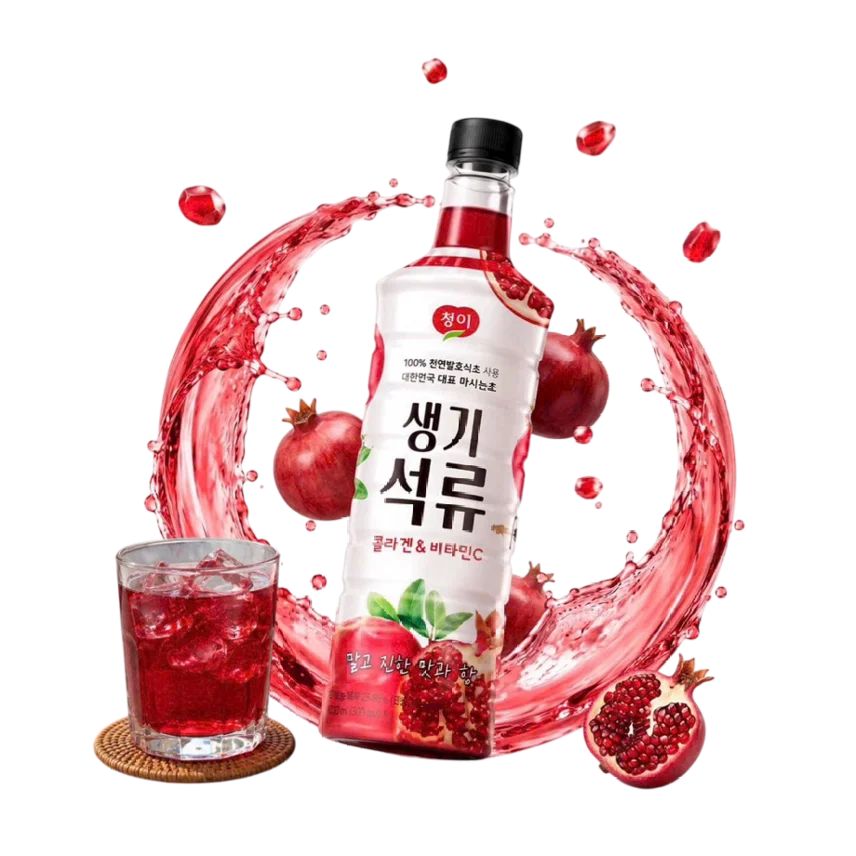 Nước uống lựu lên men giấm lựu Kwangya Collagen Vitamin C ảnh 1