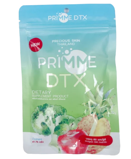 Viên uống Detox khử mỡ giảm cân thải độc Primme DTX ảnh 1