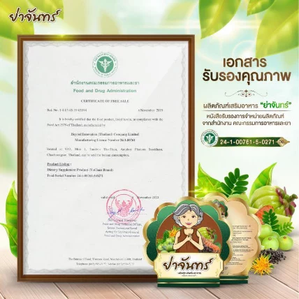 Detox giảm cân bà già Ya Chan Fat Burning Herb ảnh 8