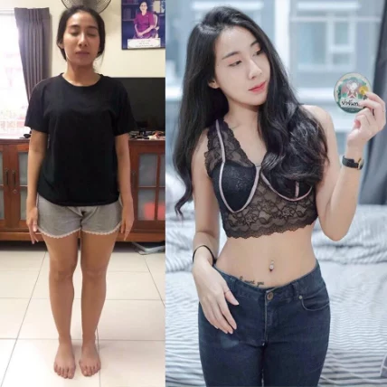Detox giảm cân bà già Ya Chan Fat Burning Herb ảnh 10