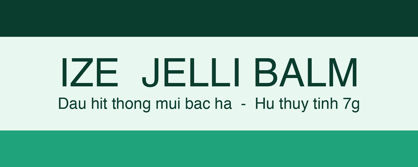 Banner thương hiệu IZE Thái Lan