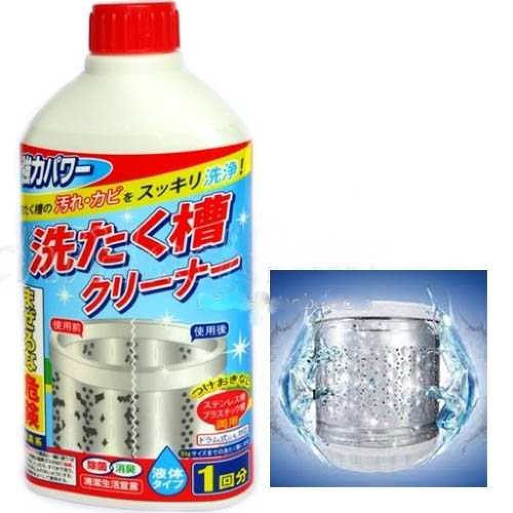 Chai nước tẩy vệ sinh lồng máy giặt Kyowa Nhật Bản 400g (awa's)