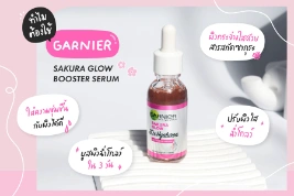 Đánh giá sản phẩm Axit Hyaluronic Garnier Sakura Glow Booster Serum