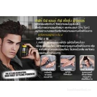 Bột giữ nếp làm phồng tóc Schwarzkopf Taft Volumen Powder ảnh 9