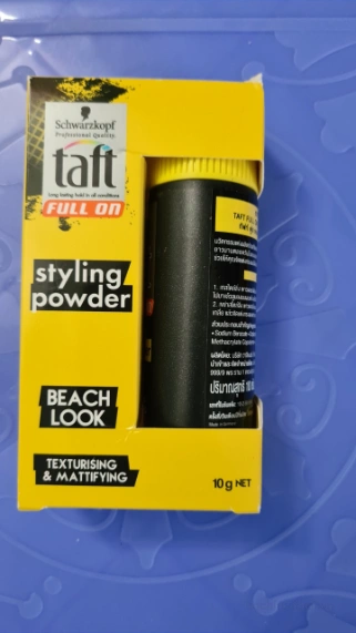 Bột giữ nếp làm phồng tóc Schwarzkopf Taft Volumen Powder ảnh 13