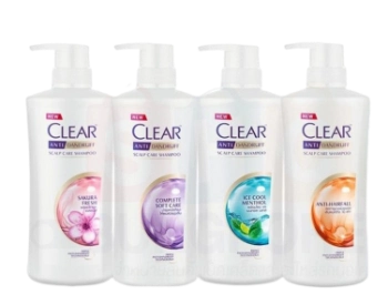 Ảnh sản phẩm Dầu gội đầu ngăn rụng tóc Clear Anti Dandruff 400ml  1