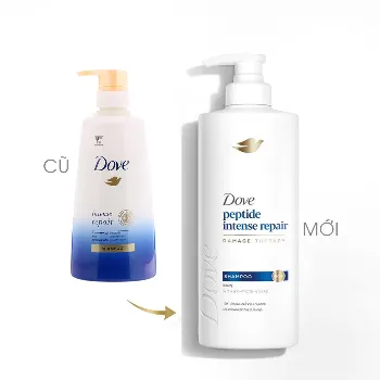 Ảnh sản phẩm Dầu gội Dove IPeptide Intense Repair Shampoo phục hồi tóc 1
