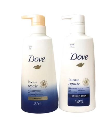 Dầu gội xả Dove Intense Repair phục hồi tóc 450ml ảnh 1