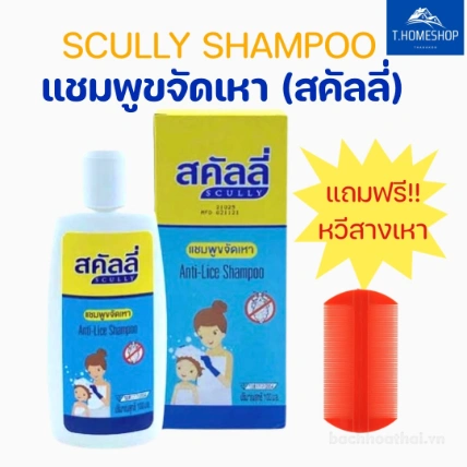 Dầu gội trị chấy (chí) SCULLY Anti Lice Shampoo ảnh 11