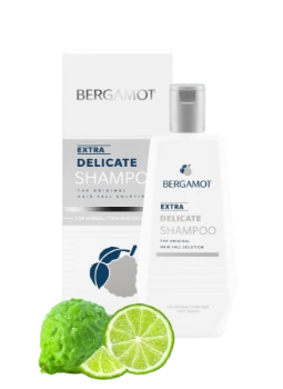 Ảnh sản phẩm Dầu gội dược liệu rụng tóc Bergamot Extra Delicate Shampoo Thái Lan [Tóc thường, mỏng, yếu, da đầu nhờn] 1