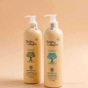 Ảnh sản phẩm Cặp dầu gội xả Biotin&Collagen Sampoo and Conditioner 1