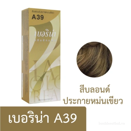 Thuốc nhuộm tóc Berina Hair Color Cream Thái Lan  ảnh 14