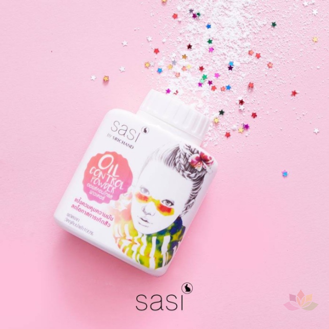 Phấn kiềm dầu Sasi Oil Control Powder ảnh 7