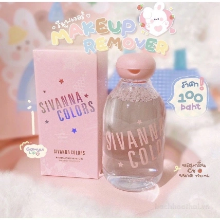Nước tẩy trang phục hồi độ ẩm Sivanna Colors Revitalizing Moisture Makeup Remover ảnh 10