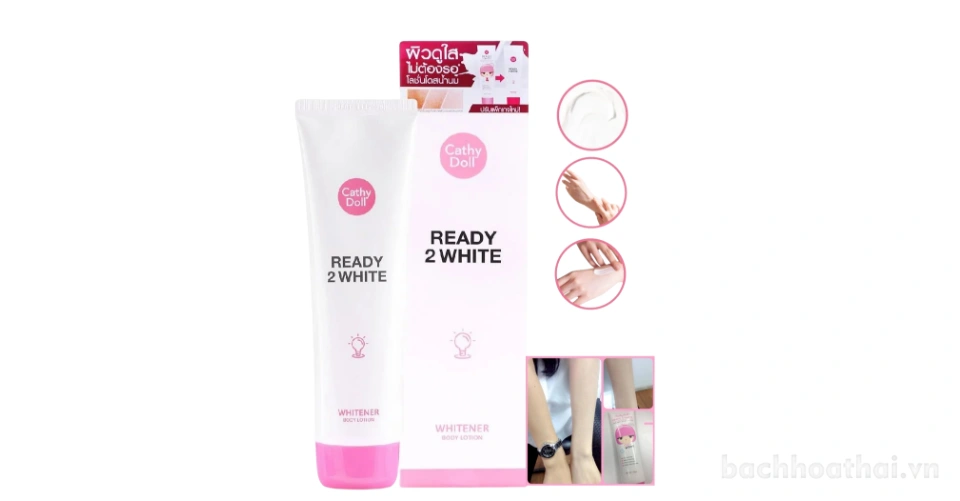 Sữa dưỡng thể Ready 2 White Whitener Body Lotion