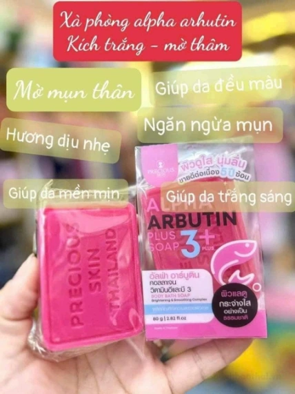 Xà phòng Alpha Arbutin Soap 3 Plus  ảnh 9