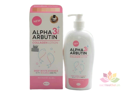 Sữa dưỡng thể Alpha Arbutin Collagen Lotion 3 Plus ảnh 1
