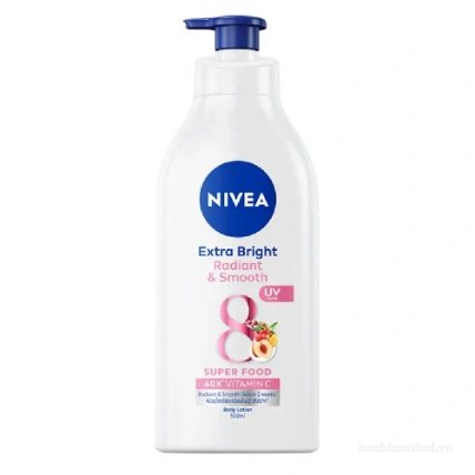 Sữa dưỡng thể Nivea Extra White Body Lotion tinh chất làm trắng Thái Lan ảnh 10