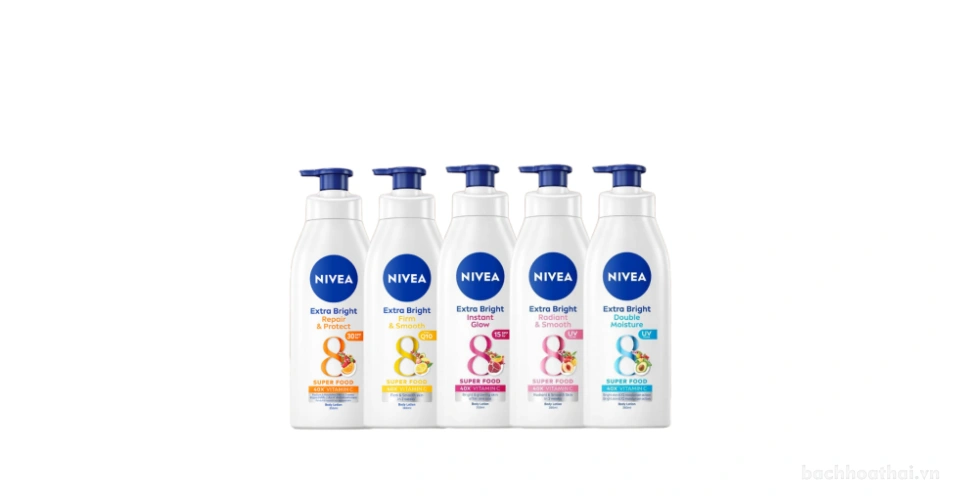 Sữa dưỡng thể Nivea Extra White Body Lotion tinh chất làm trắng Thái Lan