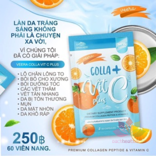 Viên uống trắng da Colla Vit C Plus ảnh 4