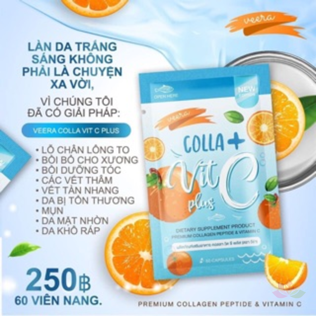 Viên uống trắng da Colla Vit C Plus ảnh 4