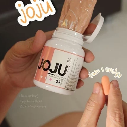 Viên uống Collagen trị mụn trắng da JOJU ảnh 8