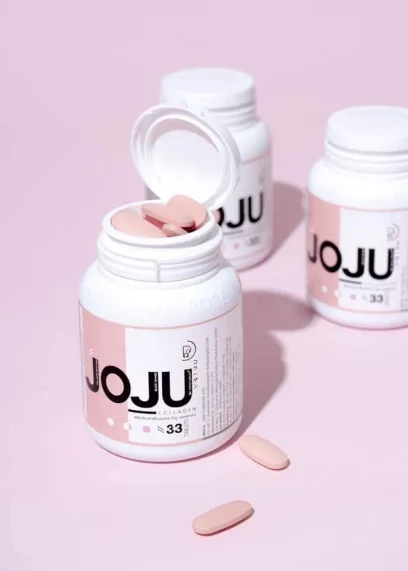 Viên uống Collagen trị mụn trắng da JOJU ảnh 13