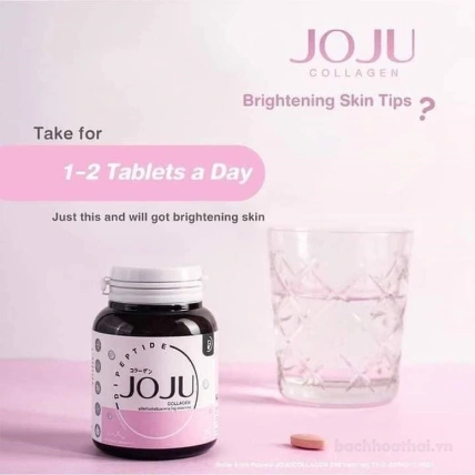 Viên uống Depeptide WellnexTM Collagen trị mụn trắng da JOJU ảnh 9
