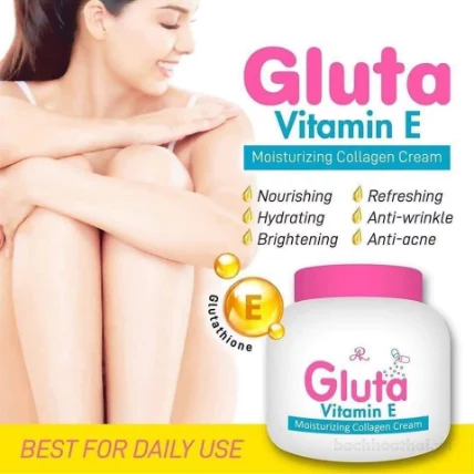 Dưỡng thể trắng da AR Gluta Vitamin Moisturizing Collagen Cream ảnh 8