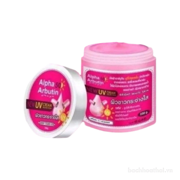 Ảnh sản phẩm Kem dưỡng trắng da chống nắng Alpha Arbutin SPF 50+ New UV Cream Protection hủ 250g 1