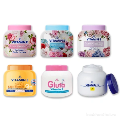 Dưỡng thể hương nước hoa AR Vitamin E Perfume Body Lotion Thái Lan 200gr ảnh 3